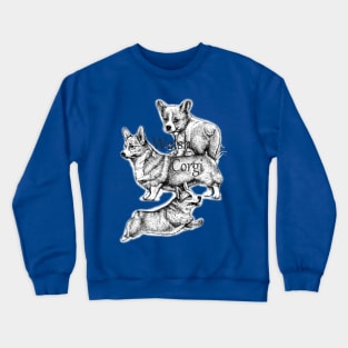 3 Corgi's Crewneck Sweatshirt